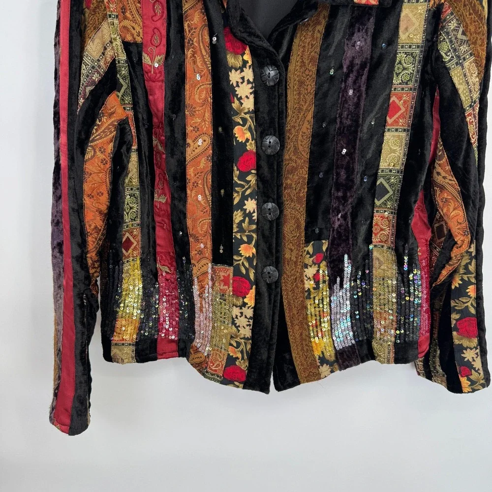 Coldwater Creek artistic patchwork